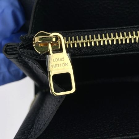  LOUIS VUITTON ルイヴィトン モノグラム・アンプラント ジッピーウォレット ノワール M61864 ブラック