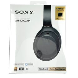 ▽▽ SONY ソニー ヘッドホン ワイヤレスノイズキャンセリングステレオヘッドセット WH-1000XM4 未開封品 Nランク