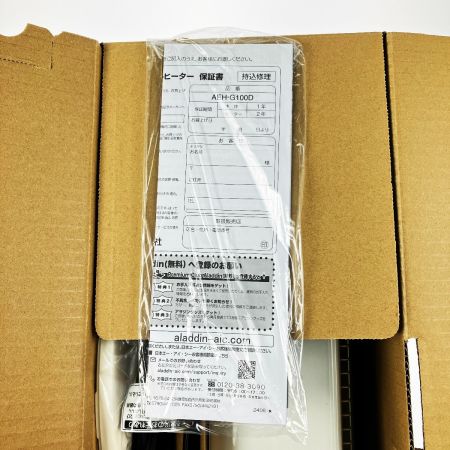  Aladdin アラジン 遠赤グラファイトヒーター AEH-G100D W 開封未使用品