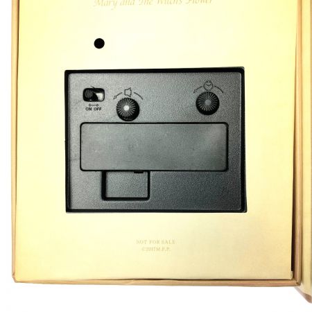   メアリと魔女の花×JA共済 オリジナル ブック型 目覚まし時計 非売品