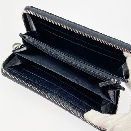  GUCCI グッチ オフィディア GG ジップアラウンドウォレット 523154 ネイビー x ベージュ