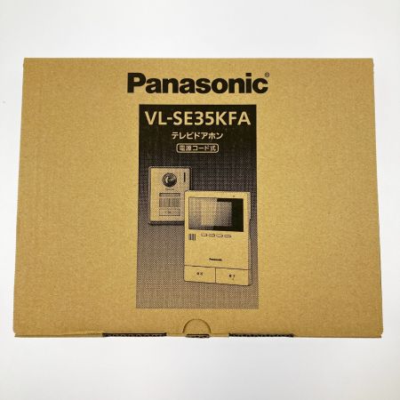 Panasonic パナソニック テレビドアホン 電源コード式 VL-SE35KFA 開封未使用品｜中古｜なんでもリサイクルビッグバン