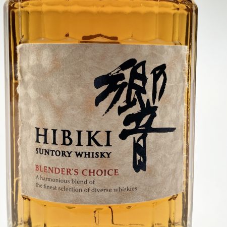【北海道内限定発送】 HIBIKI サントリーヒビキ 響 ブレンダーズチョイス 43%700ml 未開栓
