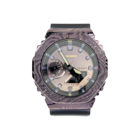  CASIO カシオ G-SHOCK GM-2100MWG 銀河モチーフ デジアナ クォーツ 箱・取説付 GM-2100MWG