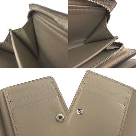  LOUIS VUITTON ルイヴィトン ポルトフォイユ・クレア 2つ折り財布 マヒナ ガレ M80817 ベージュ