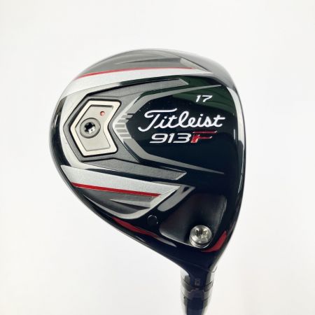  Titleist タイトリスト フェアウェイウッド 913F 17 ROMBAX55 FLEX S ヘッドカバー ポーチ レンチ付