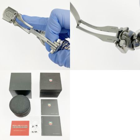  TAG HEUER タグホイヤー リンク シーレーサー クロノグラフ クォーツ 箱取説コマ付 CT1115