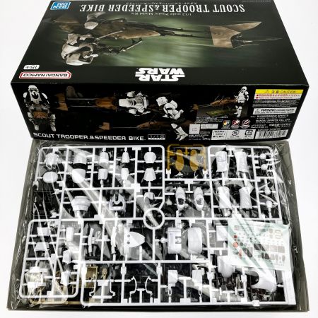   スター・ウォーズ 1/12 スカウト・トルーパー＆スピーダー・バイク 未組立品