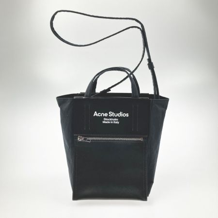  Acne studios Baker S ミニトート ショルダーバッグ ブラック