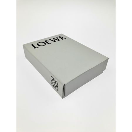  LOEWE ロエベ 牛革 カーフ ミニ財布 3つ折り財布 箱・布袋付 262140 ベージュ