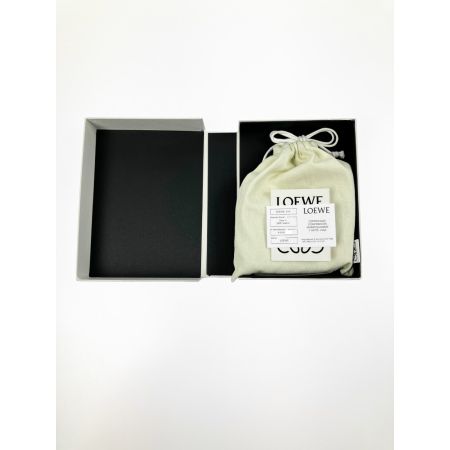  LOEWE ロエベ 牛革 カーフ ミニ財布 3つ折り財布 箱・布袋付 262140 ベージュ