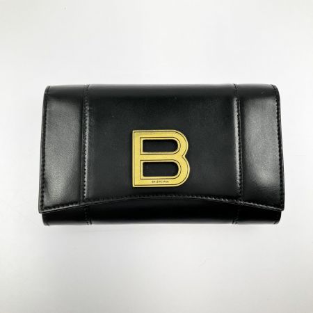  BALENCIAGA バレンシアガ アワーグラス 折り財布 箱・布袋付 600211 ブラック
