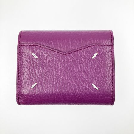  Maison Margiela マルタンマルジェラ 三つ折り財布ミニ財布 S56UI0136 パープル