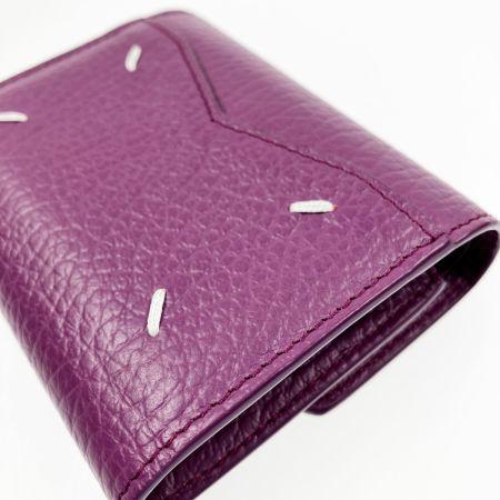  Maison Margiela マルタンマルジェラ 三つ折り財布ミニ財布 S56UI0136 パープル