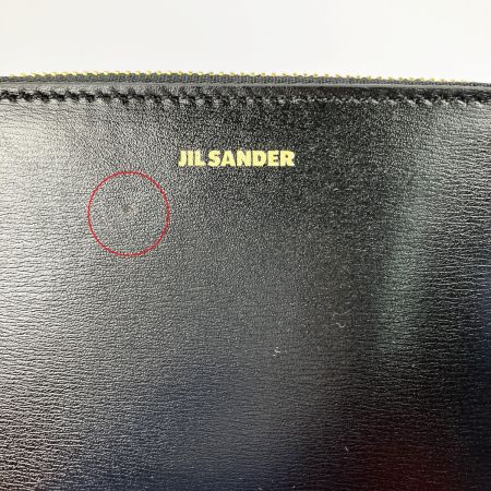  JILL SANDER 二つ折り財布 JO7UI0006 布袋付 ブラック