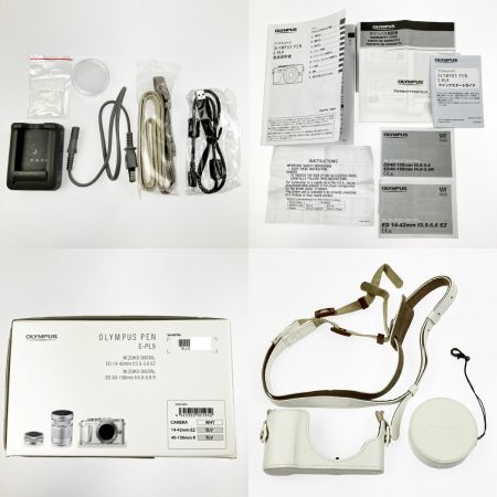  OLYMPUS オリンパス PEN E-PL9 EZダブルズームキット ホワイト