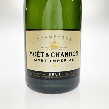  MOET&CHANDON モエエシャンドン シャンパン MOET IMPERIAL BRUT 750ml 12% 未開栓