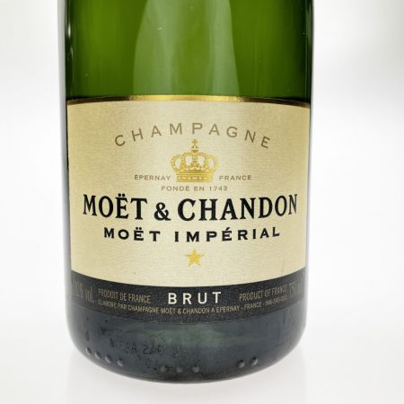  MOET&CHANDON モエエシャンドン シャンパン MOET IMPERIAL BRUT 750ml 12% 未開栓