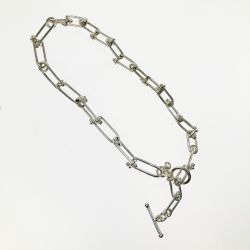 ▽▽  KAORU ネックレス BRAID カオル ブレイド シルバー 925 41cm Bランク