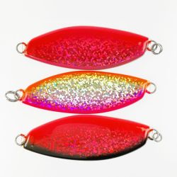 ▽▽ Lures Chemist ルアーズケミスト サーモンスプーン 45g 3枚セット Aランク