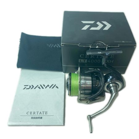 DAIWA ダイワ スピニングリール 19セルテート LT 4000-CXH ハンドルノブ無/リールフット欠け・ゴム歪み 00060053 箱・リールポーチ付