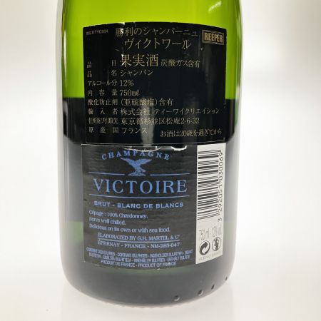  VICTOIRE ヴィクトワール シャンパン BLANC DE BLANCS 750ml 12％ 未開栓