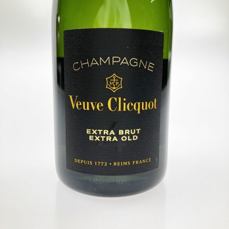  Veuve Clicquot ヴーヴクリコ EXTRA BRUT EXTRA OLD 4 750ml 12％ 未開栓