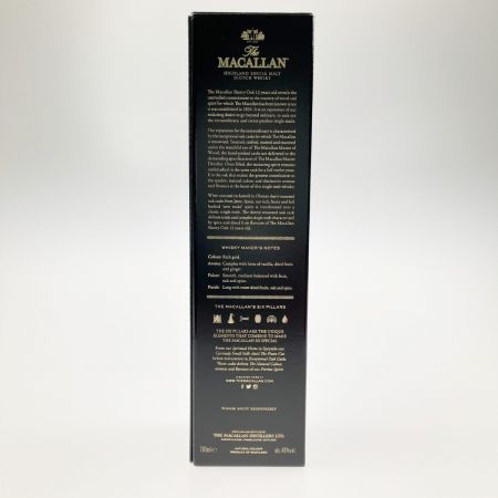  The MACALLAN マッカラン シェリーオークカスク 12年 スコッチウイスキー 700ml 40％ 箱付き 未開栓