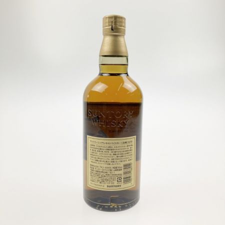 【北海道内限定発送】 YAMAZAKI 山崎/サントリー ウイスキー 山崎 12年 シングルモルト 700ml 43％ 未開栓