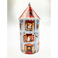 ▽▽  ムーミン 一番くじ スタッキング ムーミンハウス インテリア 小物入れ Bランク