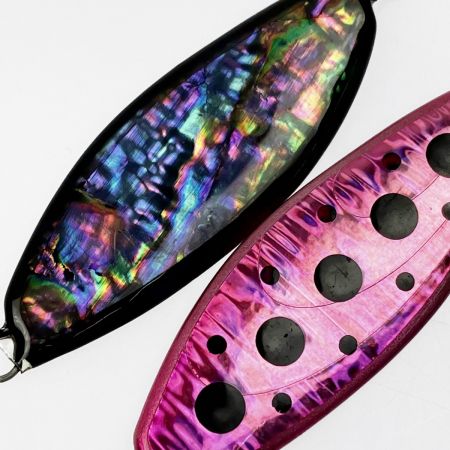  Lures Chemist ルアーズケミスト サーモンスプーン 45g 2枚セット シェル・ドット