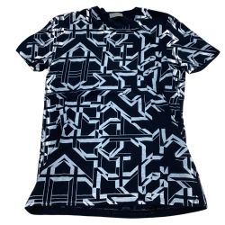 Christian Dior クリスチャンディオール メンズ Tシャツ SIZE XS ブラック×ホワイト Bランク