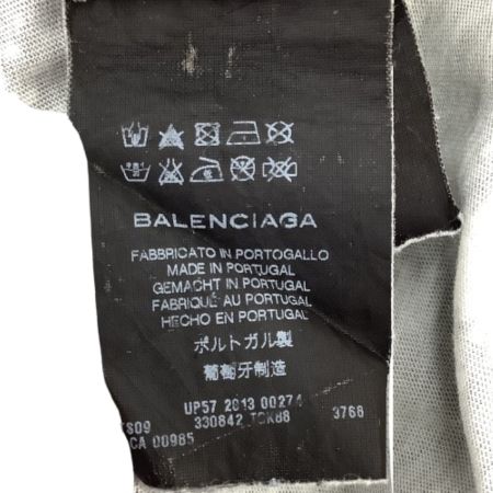 BALENCIAGA バレンシアガ メンズ 長袖カットソー　ロングTシャツ SIZE M グリーン