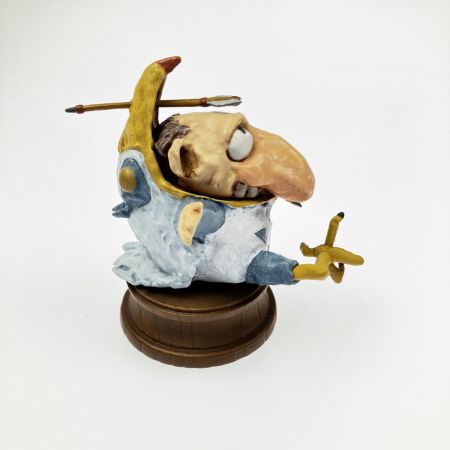   君たちはどう生きるか サギ男 フィギュア 塗装済み完成品 三鷹の森ジブリ美術館 限定