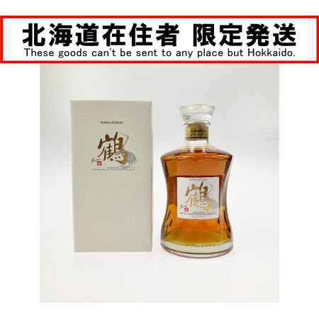 【北海道内限定発送】 NIKKA WHISKY ニッカウイスキー 鶴 モルト 700ml 43度 箱付  未開栓