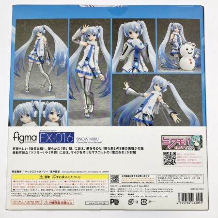   figma EX-016 雪ミク 「キャラクターボーカルシリーズ01 初音ミク」 未開封