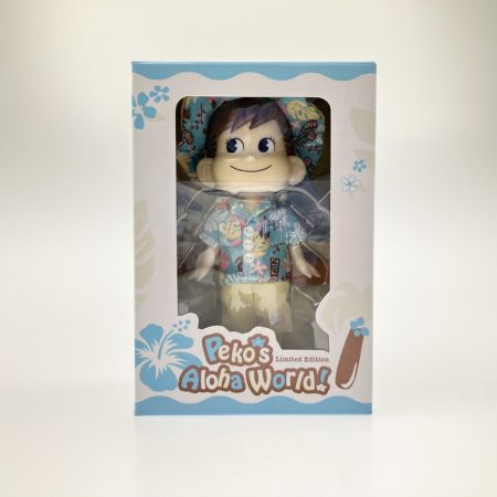 不二家 Peko's Aloha World! ペコちゃん ポコちゃん フィギュア 3体セット
