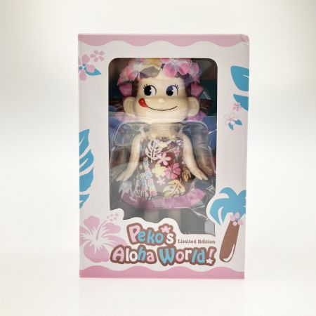  不二家 Peko's Aloha World! ペコちゃん ポコちゃん フィギュア 3体セット