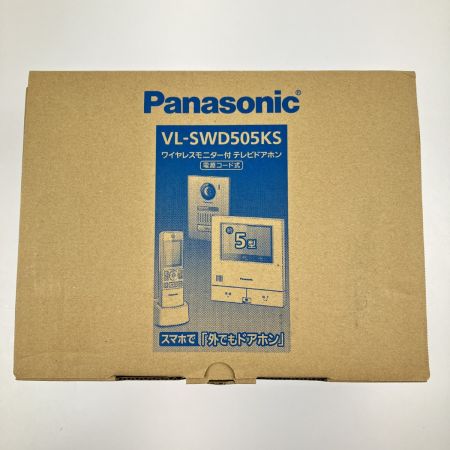  Panasonic パナソニック テレビドアホン 外でもドアホン VL-SWD505KS 開封未使用品