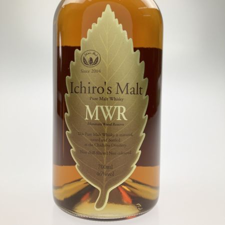 【北海道内限定発送】  イチローズモルト ウイスキー MWR 700ml 46% 未開栓