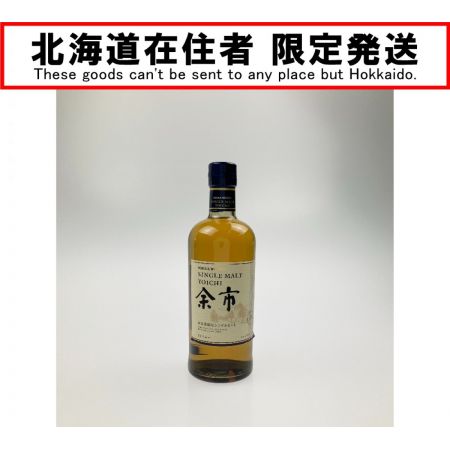 【北海道内限定発送】 YOICHI 余市/ニッカウイスキー 余市 シングルモルト 700ml 45％  未開栓