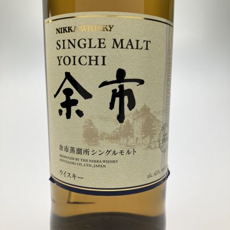 【北海道内限定発送】 YOICHI 余市/ニッカウイスキー 余市 シングルモルト 700ml 45％  未開栓
