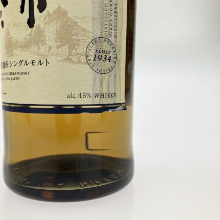 【北海道内限定発送】 YOICHI 余市/ニッカウイスキー 余市 シングルモルト 700ml 45％  未開栓
