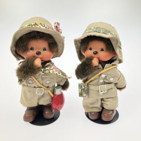  セキグチ モンチッチ ペア ハネムーン 探検家  スタンド付き