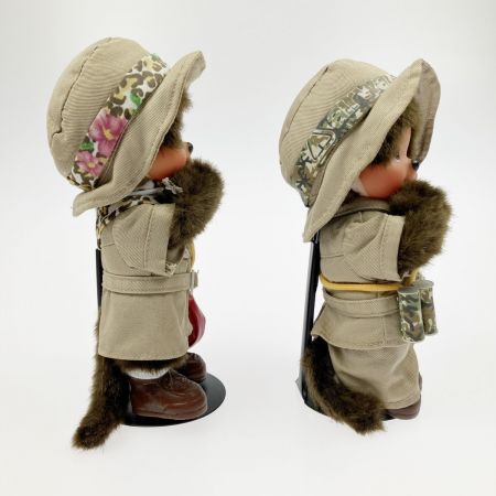  セキグチ モンチッチ ペア ハネムーン 探検家  スタンド付き