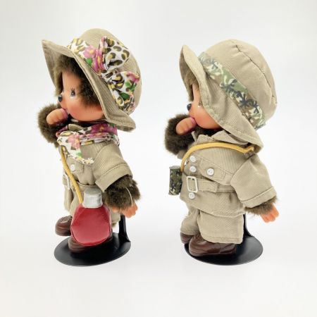  セキグチ モンチッチ ペア ハネムーン 探検家  スタンド付き