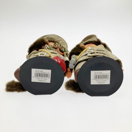  セキグチ モンチッチ ペア ハネムーン 探検家  スタンド付き