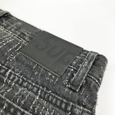  Supreme シュプリーム ニードル パンチ レギュラー デニム 23AW Needle Punch Regular Jean Black ブラック