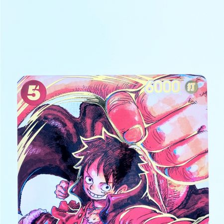   ワンピースカード モンキー・D・ルフィ ST01-012SR (サイン)