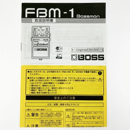  BOSS ボス FBM-1 '59BASSMAN